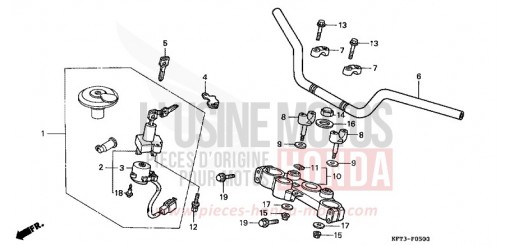 ROHRGRIFF/OBERE BRUECKE CLR125W de 1998